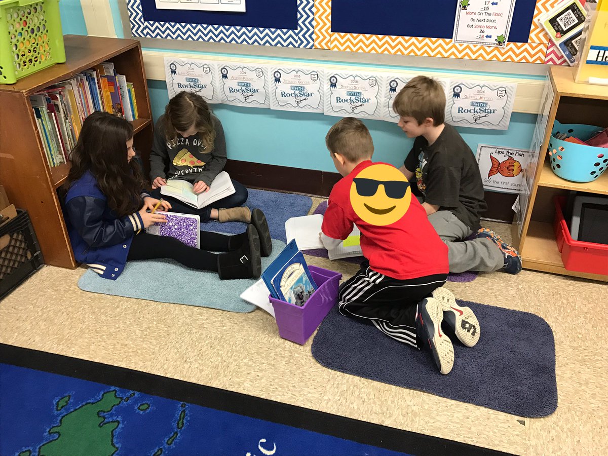 Hard at work editing and revising sentences for their Non-fiction Book Club brochures!