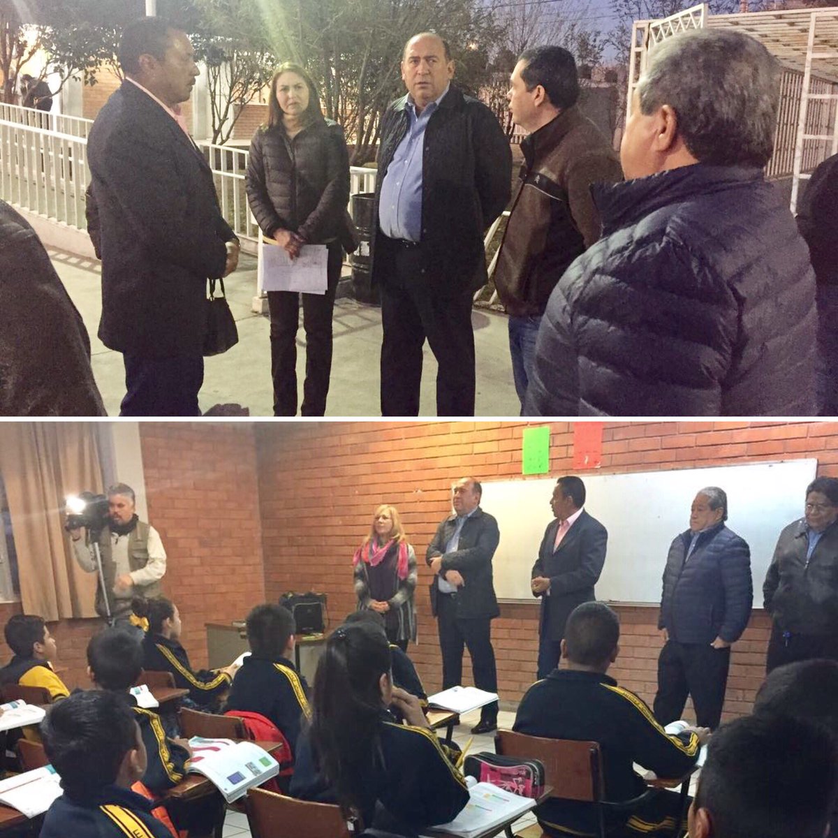 SEducacionCoah's tweet photo. Realizó el gobernador @rubenmoreiravdz visita a la Secundaria General No. 14 de la Colonia Saltillo 2000 #MásEducación https://t.co/KYQZPSpTuJ