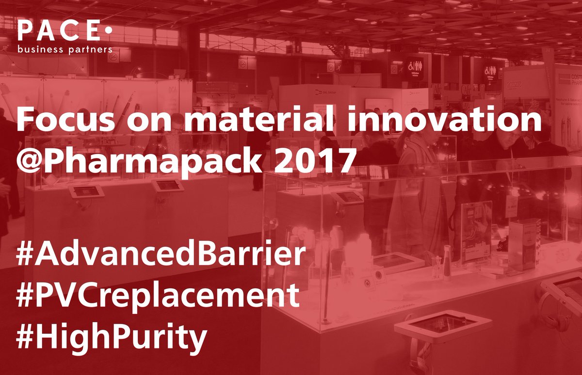 PACECREATION's tweet photo. Collaborate with PACE Business Partners towards #AdvancedBarrier #HighPurity and enhanced #DesignFreedom @PharmapackEu 2017 https://t.co/7noj3SfdVH