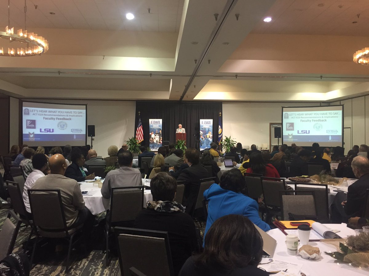 LA_Regents's tweet photo. Dr. Rallo is now taking faculty feedback on Act 619's recommendations and implications. #RalloSpringForum https://t.co/DgwYPk0Zah