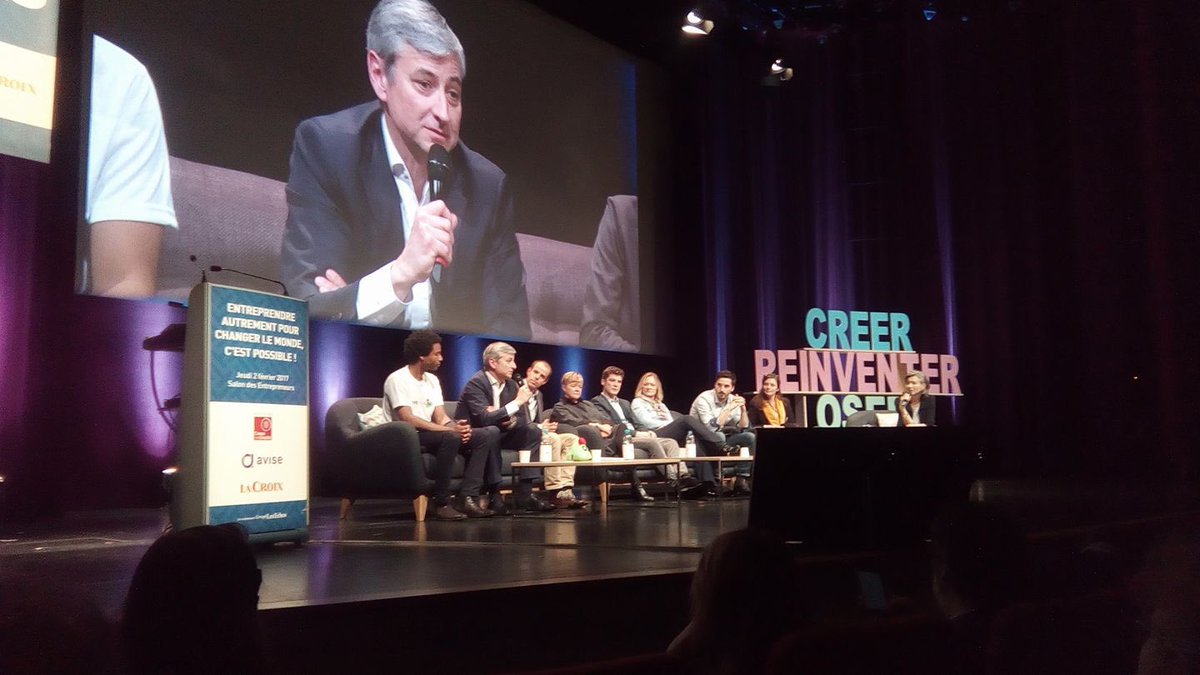 [#SDE2017] Conférence ' Entreprendre autrement, c'est possible ! ' avec <a href="/JP_Courtois/">JP Courtois</a> et <a href="/KayoumFane/">Kayoum</a> <a href="/WhireMe/">Whire</a> <a href="/Live_for_Good/">Live for Good</a>