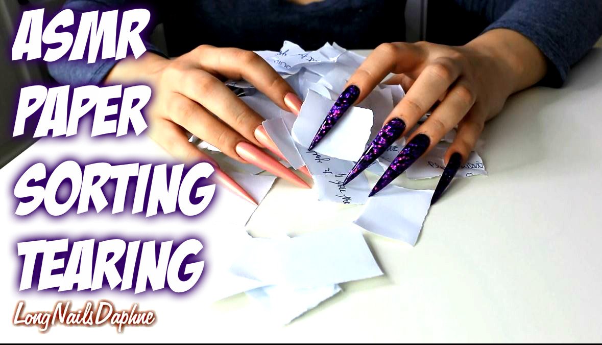 cosmeticssnob's tweet photo. #ASMR #papersorting #papertearing #nailsscratching #longnails #nailstapping https://t.co/9BNathc3T8 https://t.co/tcJQ00X92z