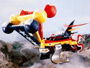 Chojin Bibyun is as nuts as Akumizer 3 episodes. will try to get some screen shots of the hand bag monster. good luck propeller Benishark.