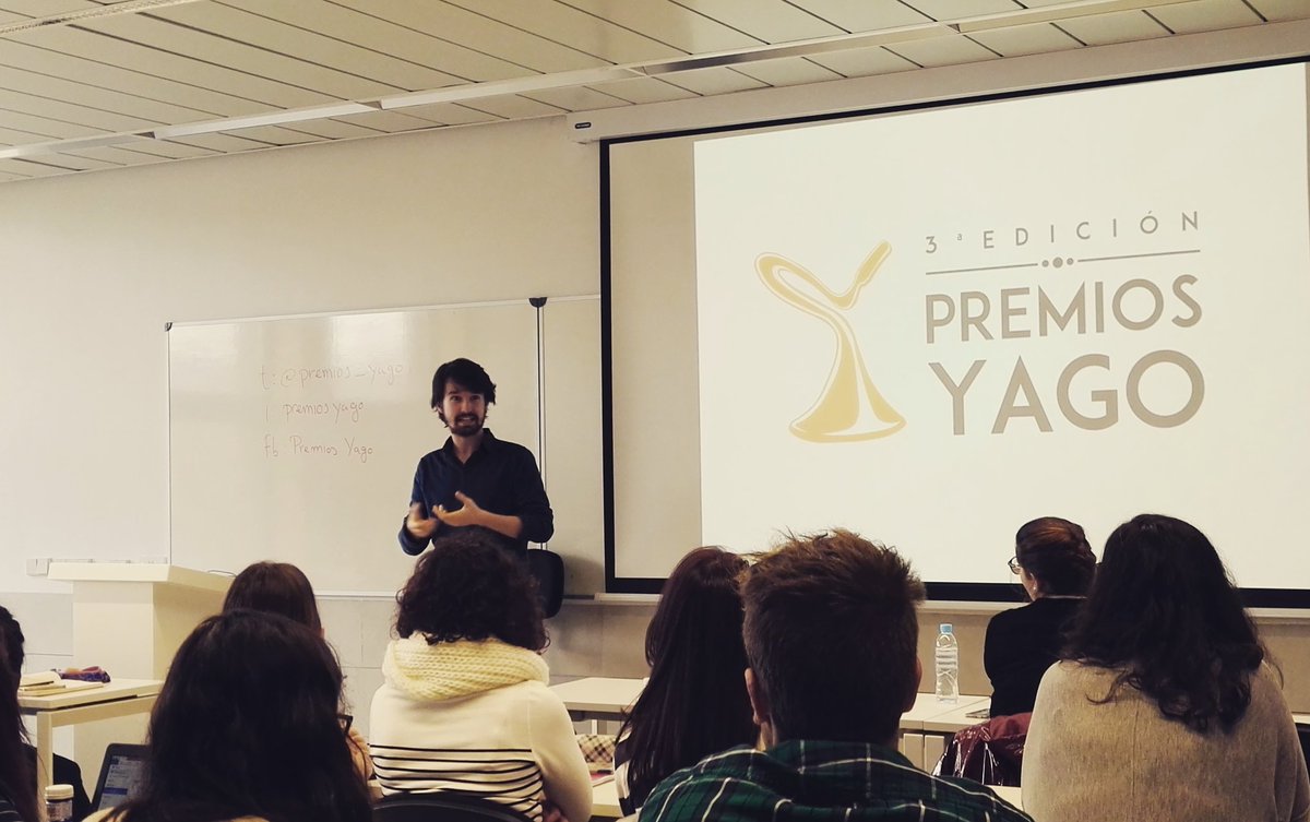 De charleta en el @mgic3m sobre los <a href="/premios_yago/">Premios Yago</a> , hablando del modelo de negocio, la creación de los premios y su desarrollo. ¡Gracias!