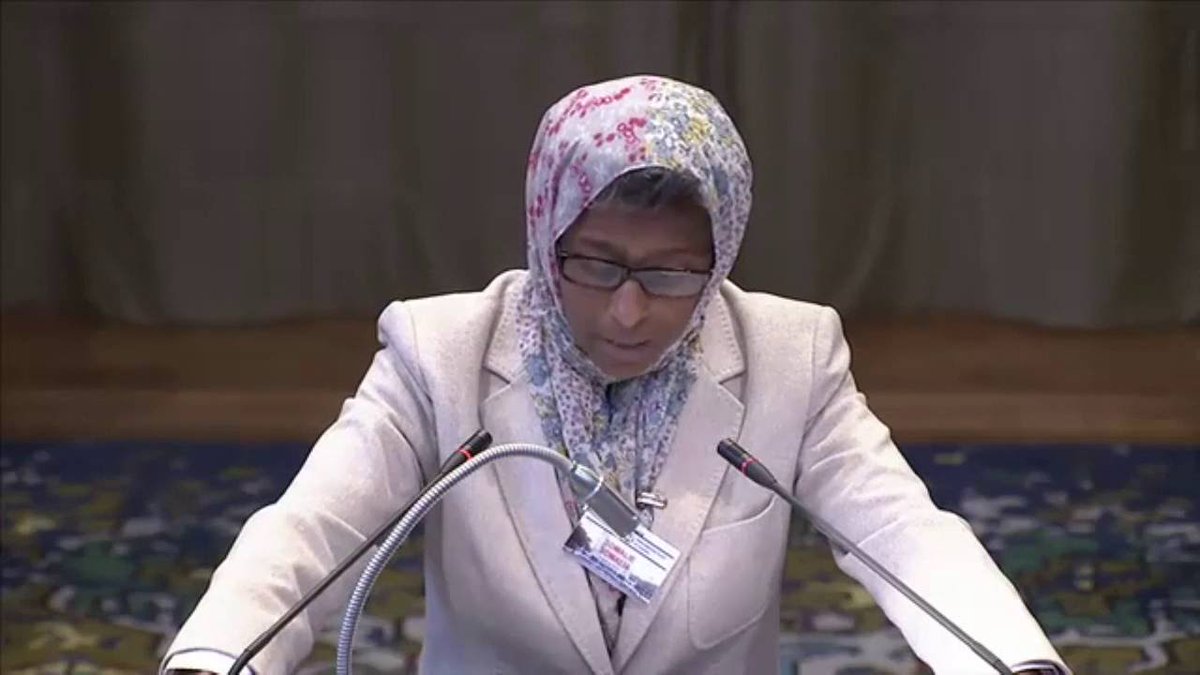 M_Farmaajo's tweet photo. Historic verdict at #ICJ. Kudos to our lead lawyer #Mona #Alsharmani &amp; her legal team 4 defending the case. We should be very proud of you. https://t.co/zM4IwFlpTn
