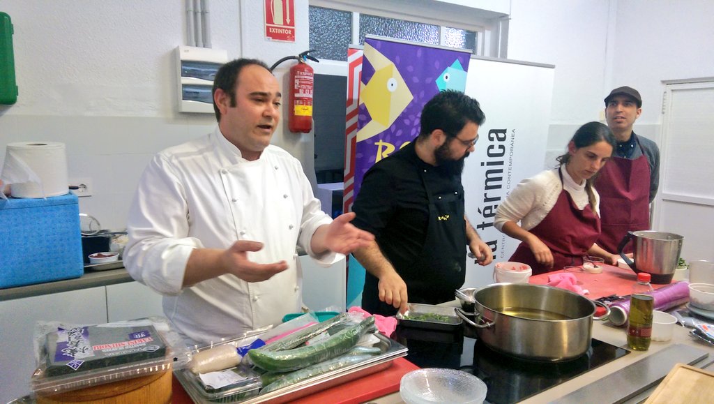 Hoy #Cocinando en #LaTérmica con <a href="/rociotapas/">ROCIO TAPAS Y SUSHI</a> #gastronomía #sushi #tapas #oriental