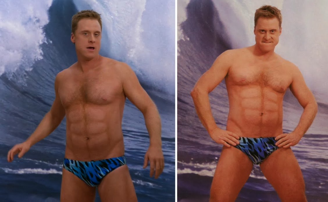 Tasha Robinson On Twitter Today S Reason To Keep Going Alan Tudyk Clowning Around In A Speedo And Airbrushed Abs On Suburgatory Discovered Through Work Yet Https T Co Ajqgs4zk1g Twitter