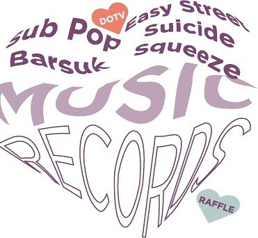 Sweet raffle prizes from <a href="/subpop/">Sub Pop Records</a>, <a href="/barsukrecords/">Barsuk Records</a>, <a href="/EasyStRecords/">Easy Street Records</a>, @suicidesqueeze for our show at <a href="/thecrocodile/">thecrocodile</a> Fri 2/10!