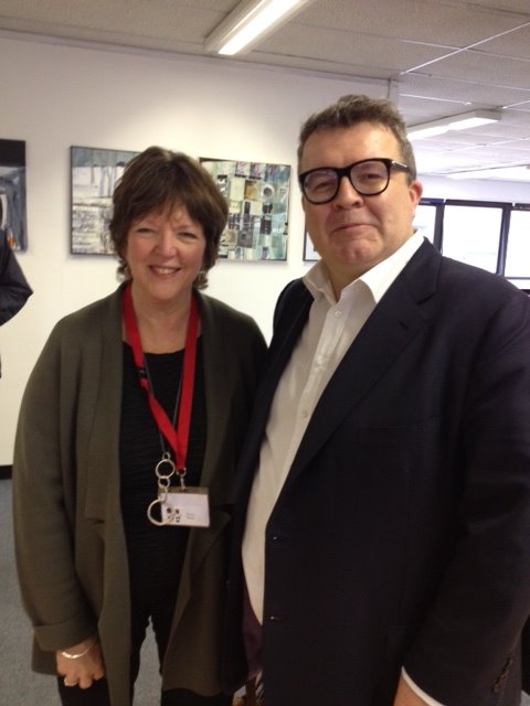 Great to speak to Tom Watson at Cultural Communities taskforce yesterday in Corby. A really great event.