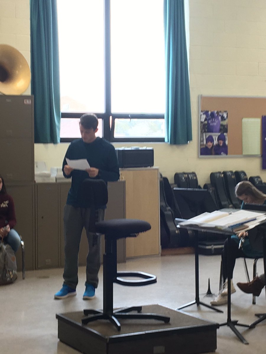 BMS_Borning's tweet photo. BHS students in band and USHistory collaborate to tell stories of WWII #bournehs #WWII #thebourneadvantage https://t.co/lzCpKKPJB7