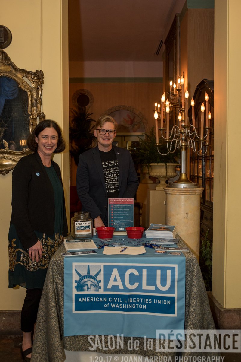 The_Ruins570's tweet photo. A fun time was to be had at the Salon de la Resistance Anti-Inaugural Ball. Jim McDermott and former Mayor Mike McGinn were in attendance. https://t.co/3h9XuzbUif
