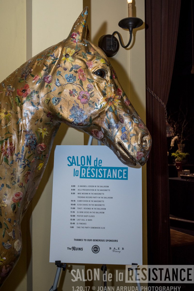 A fun time was to be had at the Salon de la Resistance Anti-Inaugural Ball. Jim McDermott and former Mayor Mike McGinn were in attendance.