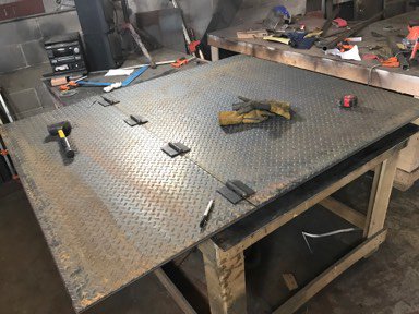 CrudamFab's tweet photo. #CrudamFabrications #CustomMetalFabrication #MetalFab #HatchCover https://t.co/IfHRzFxTFA