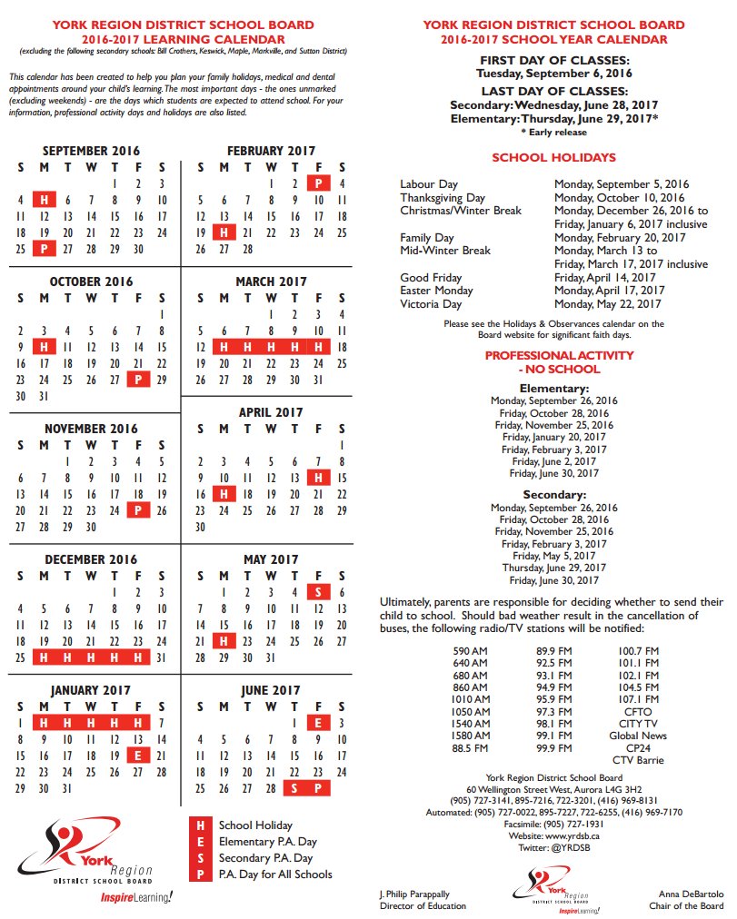 York Region School Calendar 2022 Calendar Printables Free Blank Gambaran