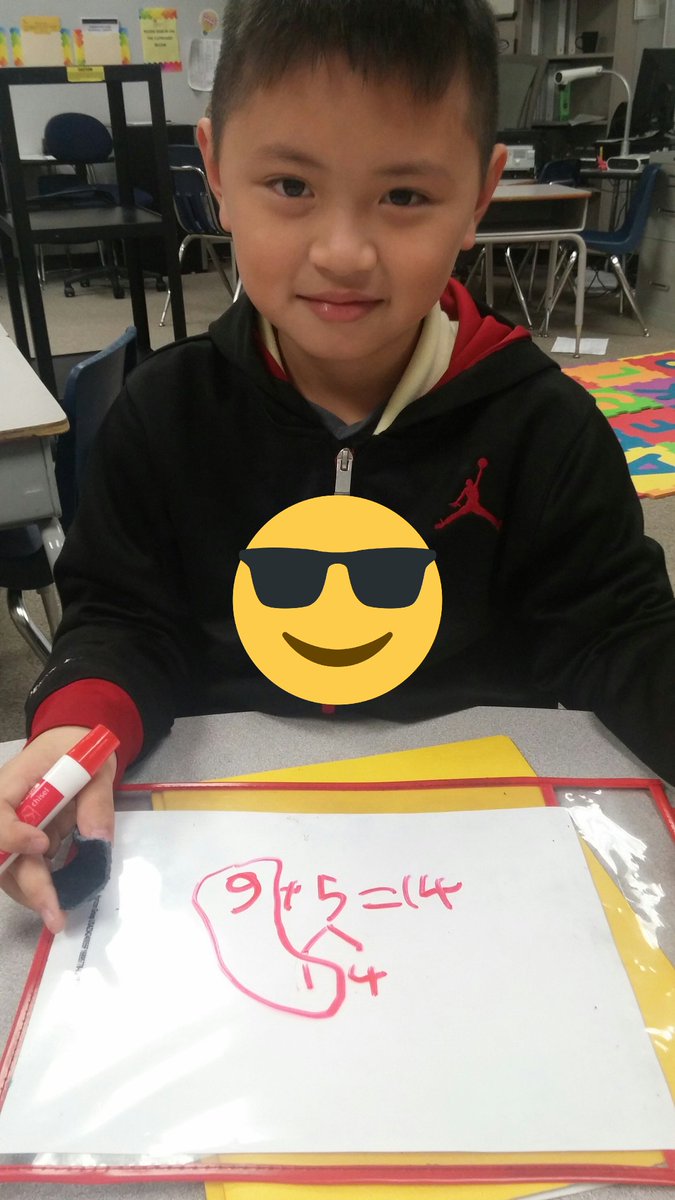 HicksTigersMath's tweet image. Check out this amazing @HicksTigers mathematician showing us how he recorded his thinking. He used the make 10 strategy! @MsNguyensClass