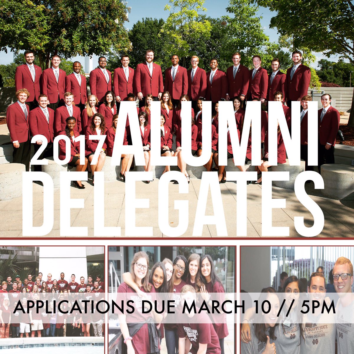 Today is the day!! Apply to become a member of a great family and together serve our great university! Link to apply is in bio! #dodelegates