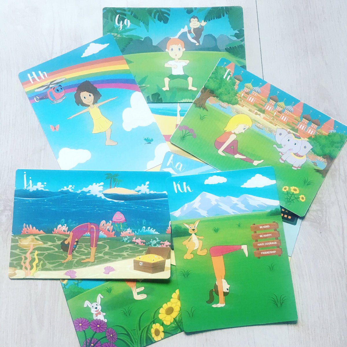 helloyogaplay's tweet photo. We deliver non-competitive, uplifting, imaginative yoga &amp; mindfulness classes to schools. Supported by @Jacqueline_Gold @katiebulmer1 https://t.co/9iT4dVR4OX