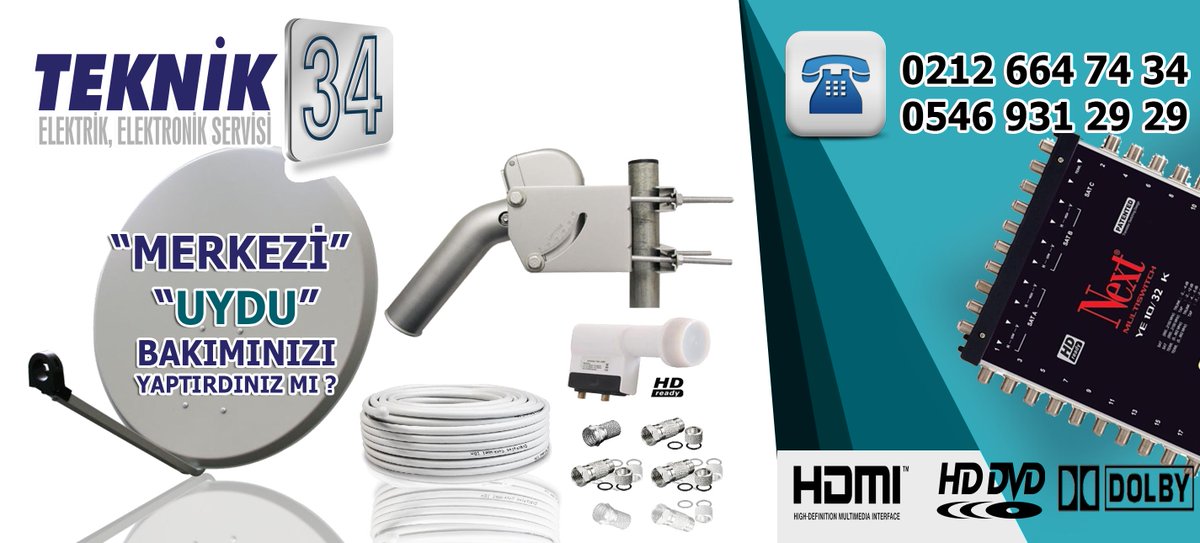 teknik34.com/hd-canak-anten…
Elektrik ve elektronik teknik servis firması olarak, Full Hd Uydu Cihazı için Hemen Bizleri Arayın. #çanakanten