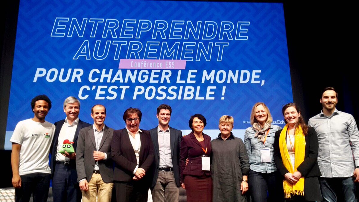 L'#ESS et l'accompagnement des entrepreneurs ont été des priorités de ce quinquennat et le succès du #SDE2017 est à l'image de nos réussites