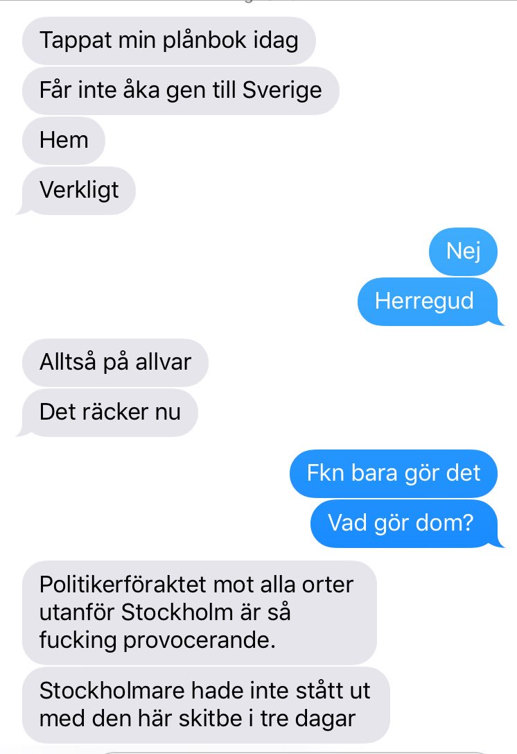 Soranismail's tweet photo. Kompis bor i Helsingborg, jobbar på Kastrup och är inte så glad på våra politiker atm https://t.co/tA1igVu0eT