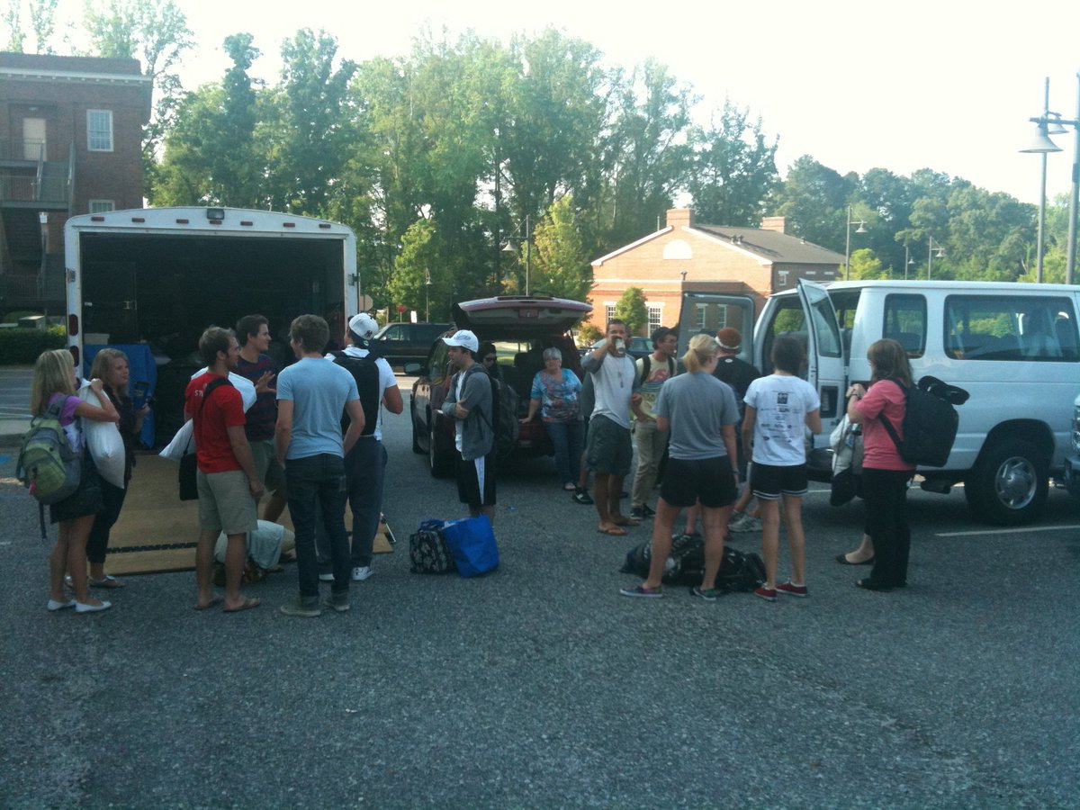 Oh the memories! Here's a #TBT of our <a href="/campkidjam/">Camp KidJam</a> staff &amp; interns loading up for our first camp circa 2011.