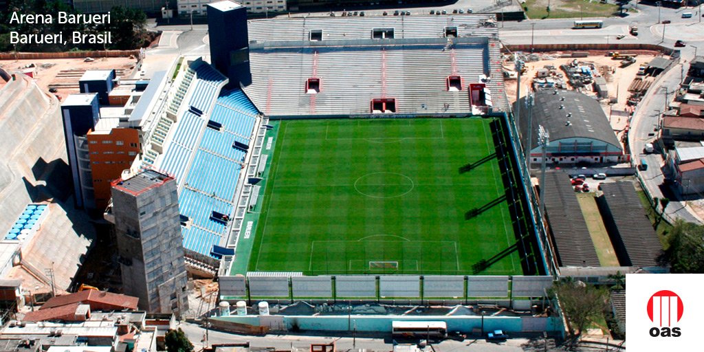 OAS_Oficial's tweet photo. Da série: a OAS que fez - A Arena Barueri segue os conceitos mais modernos, ao que se refere à construção de Arenas multiuso. https://t.co/Pd0hwr1nvt