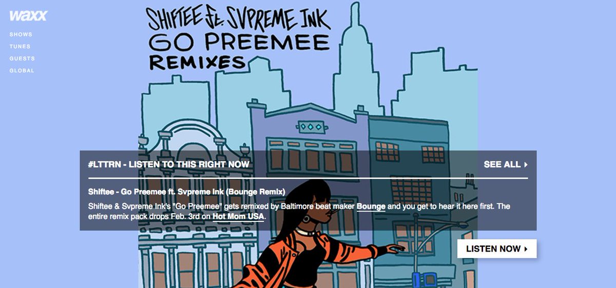 almamater_recs's tweet photo. SHOUTS TO @waxxfm FOR PREMIERING THE @BoungeOfficial REMIX OF @djshiftee X @svpremeInk #GoPreemee https://t.co/OyBJAz3cid https://t.co/LQhgfKsi05