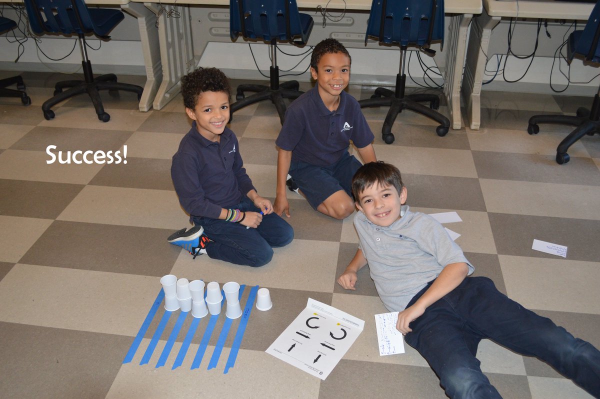 psellerw's tweet photo. Lower School students @awtyintlschool starting their #robotics unit #CSuplugged https://t.co/kBPtBy7gNK