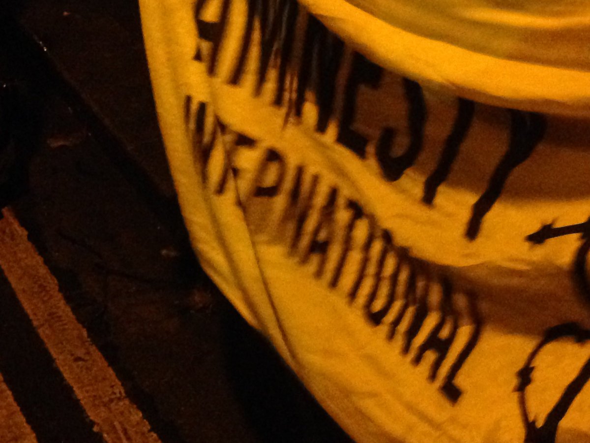 #UnitedAgainstRacism #UnitedAgainstMuslimBan at US Embassy in Dublin now.