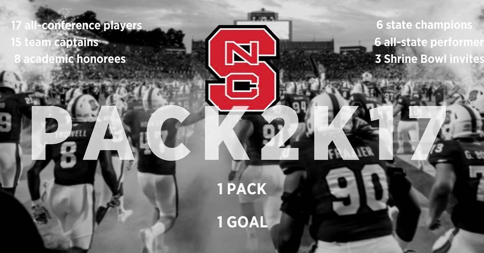 PackFootball's tweet photo. #PACK2k17 https://t.co/EKHwxqO2G0 https://t.co/ZiMy5v7Ghq