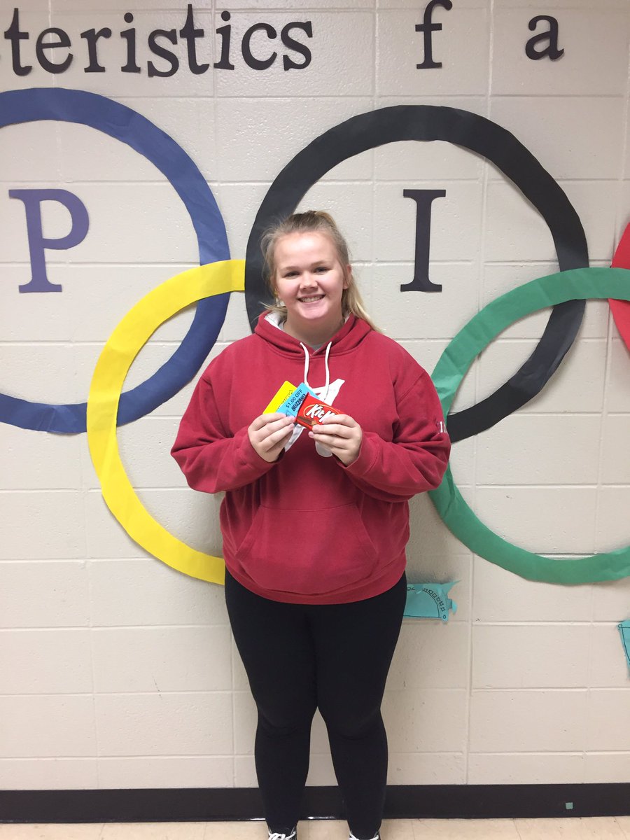 jeffhighpride's tweet photo. Bethany Riley wins the red ticket drawing today! Subway cards are great! https://t.co/1BrTf8sFUP