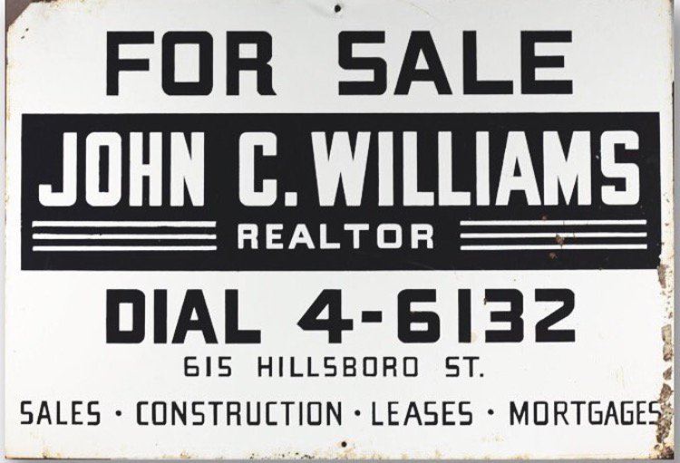 WRBCO_Raleigh's tweet photo. Oh, how times have changed! Check out this sign used back in the day. A humbling reminder of how far we've come! #ThrowbackThursday #WRBCO https://t.co/K0T4n2ySEa