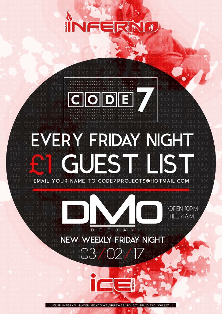 DMODeejay's tweet image. Looking forward to Shrewsbury tomorrow! @infernoshrews 🔥😏😎