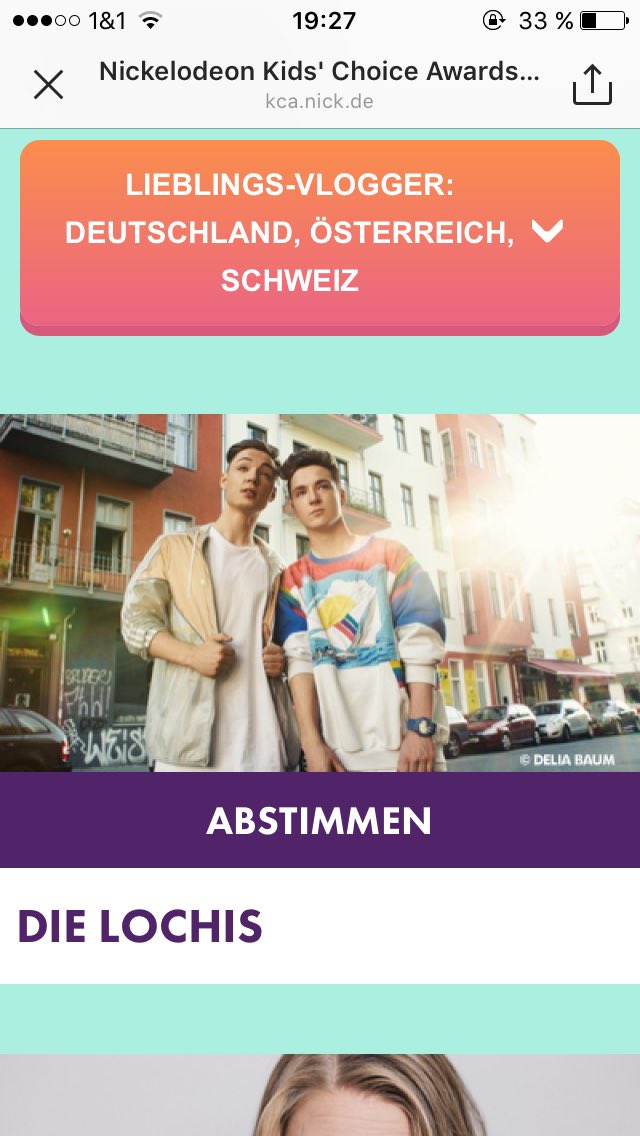 snnytj's tweet photo. @LochisHeiko @dielochis wusstet ihr eigentlich dass ihr für die Kids Choice Awards in der Kategorie Lieblings Vlogger nominiert wurdet?😍💪🏼 https://t.co/zRdCWF4L4x