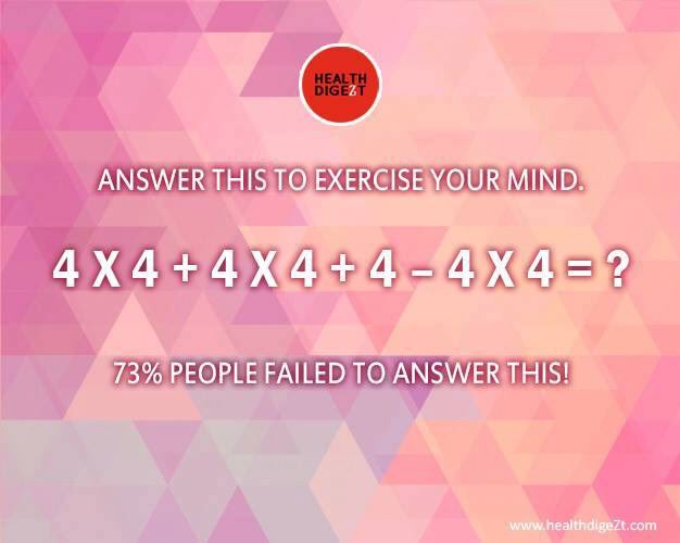 MrThomasMaths's tweet photo. So without the aid of a calculator or a "Class of 2017" group chat... what's the answer people??? :D
#lovemesomemaths
#four
#fourisperfect https://t.co/hwKd5LTied