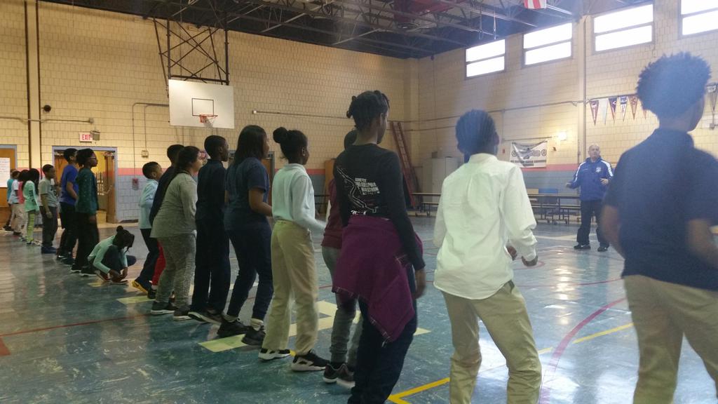 J1majorJames's tweet photo. @kelly_kmarquis @ELT_Newark @TubmanELT #learning the FUNDAMENTALS of volleyball at Harriet Tubman https://t.co/YOE6xmAbrh