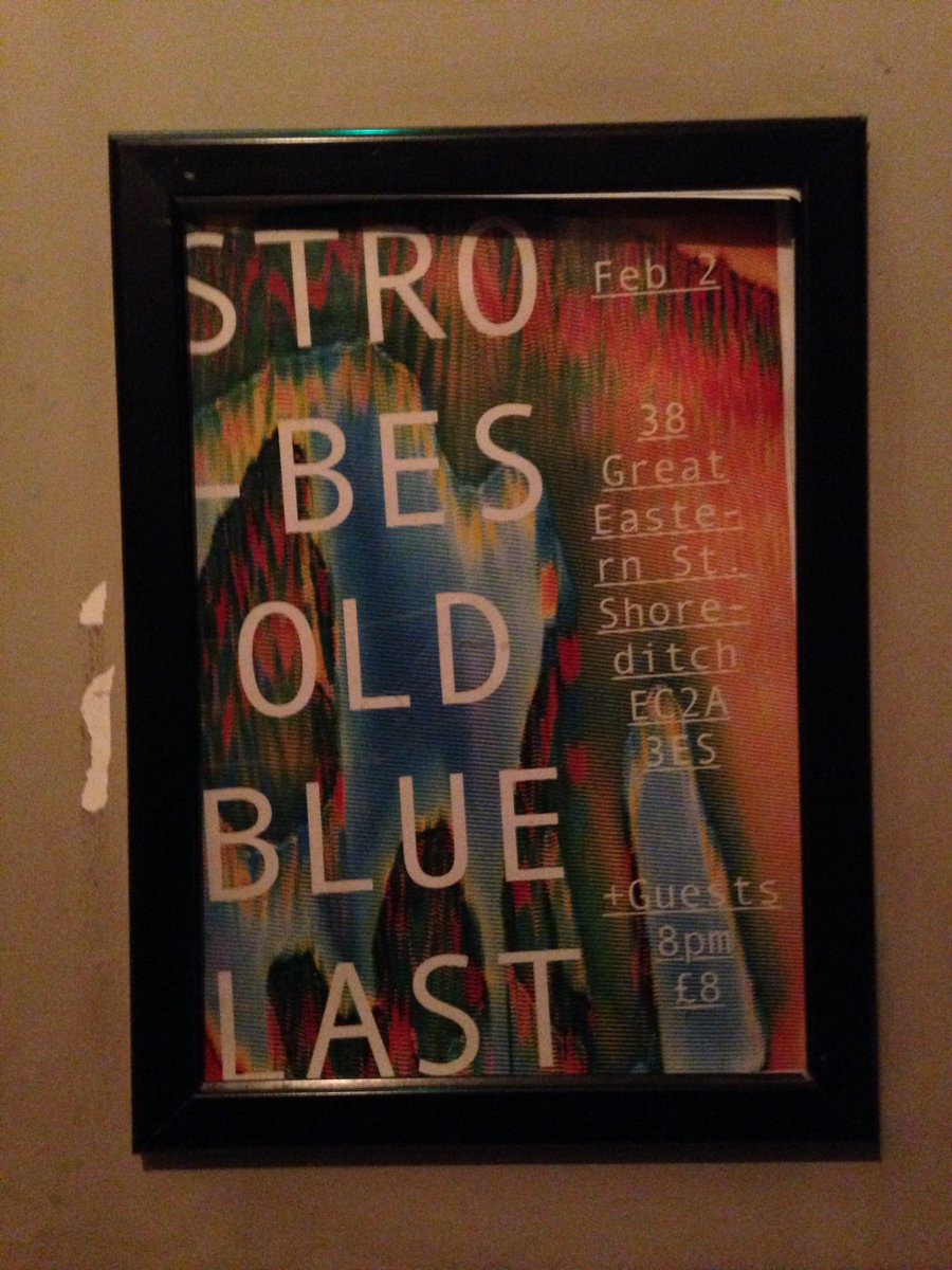 Tonight
<a href="/theoldbluelast/">The Old Blue Last</a> 
Strobes - 10
@shitwifeband - 9