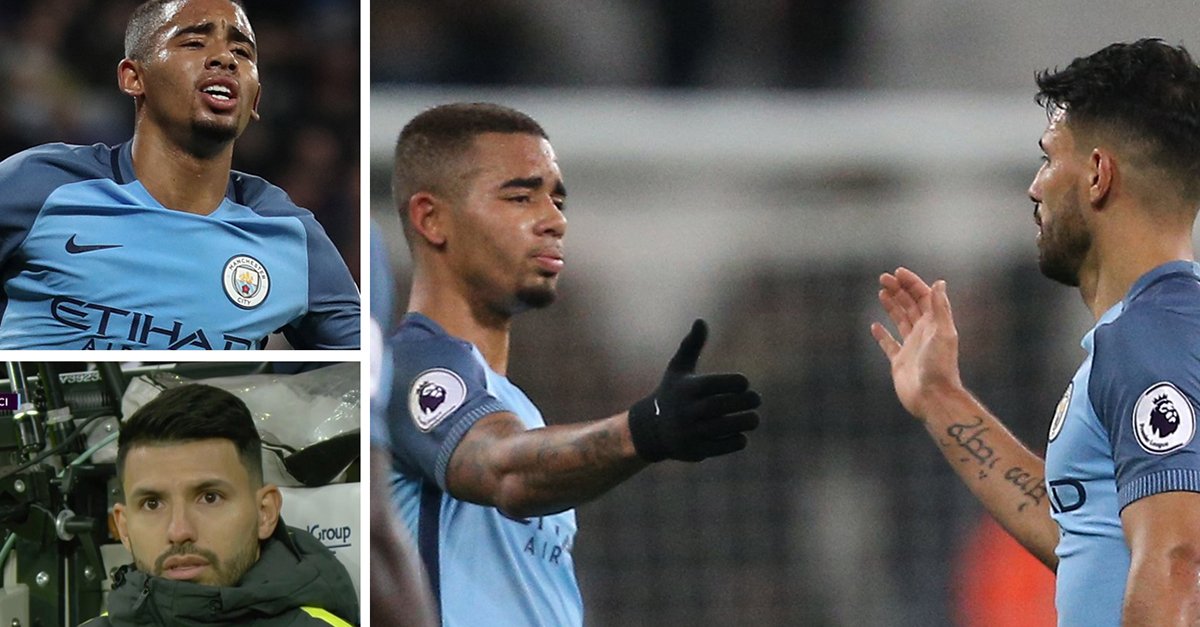There 039 S A New Kid In Town At Manchester City So Can Gabriel Jesus And Sergio Aguero Work Together Mailonline Sport Scoopnest