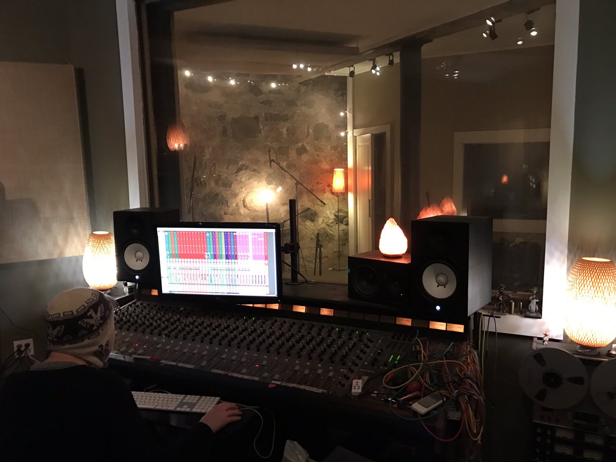In the studio laying down our new song #CivilWar #ASecondLife