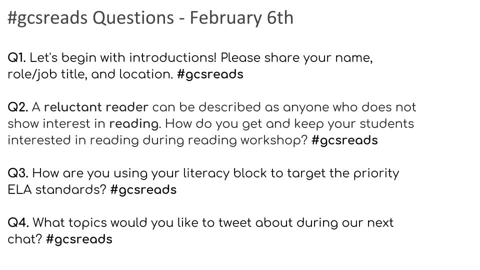 smhullett's tweet photo. #gcsreads #gcsk12 https://t.co/vUREO0Exx0