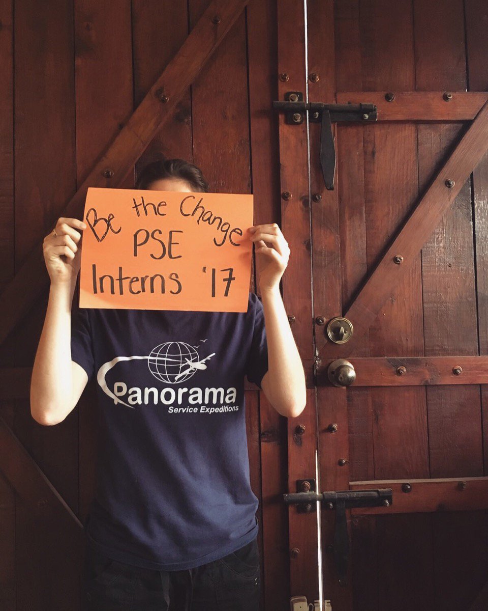 Are you our new intern? Apply today! Avaliable dates starting February 15th or May 1st! #PanoramaServiceExpeditions #PSE #BeTheChange