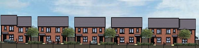 BrewsterBye's tweet image. Planning secured for 11 houses and 4 apartments on Greenland Road in #Bolton which will be built by contractor @HarburConstruct