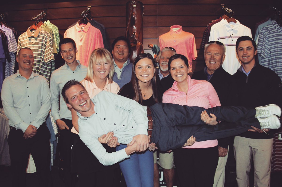 Some of the Tonto Verde Pro Shop Staff having a little fun before a busy weekend! #golfstaff