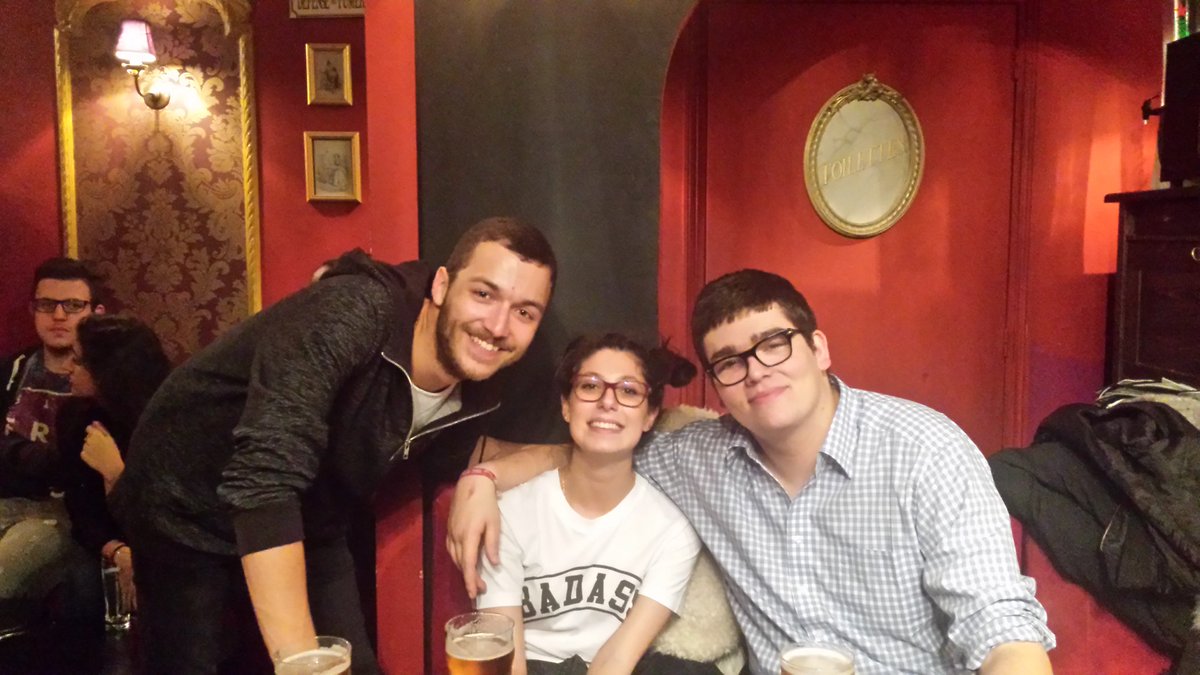 BDAISCParis's tweet photo. Le BDE présent au Nomad !! https://t.co/dtW4almzCb