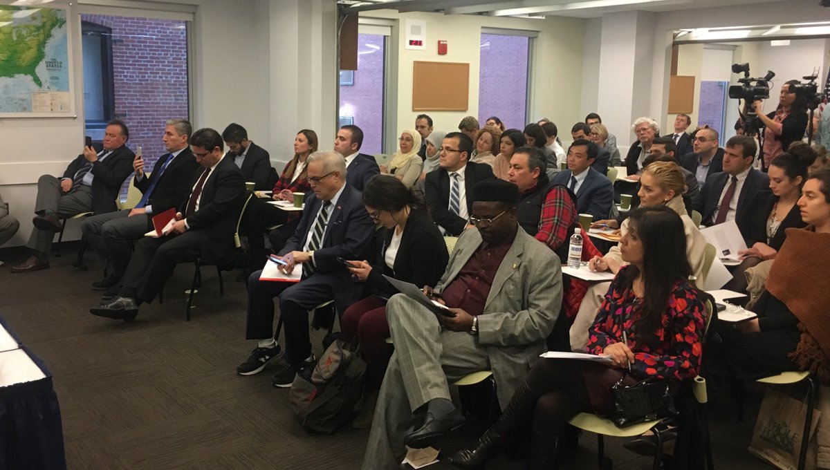 bauintdc's tweet photo. @GPInstitute hosting a panel on 
"US &amp; Turkey Relations " @ #BAUInternationalDC . #USTurkeyRelations #WashingtonDC https://t.co/4GevvOkz3a