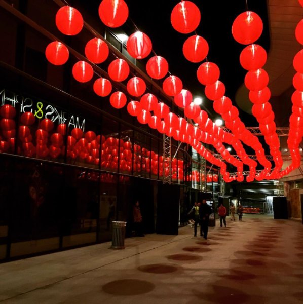 COSMOSoton's tweet image. #TBT to last week when we were getting ready for #ChineseNewYear🐓🔥🎊