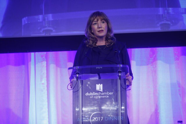 Exciting #AGMDinner welcome from Brendan Foster, new President, Mary Rose Burke, new CEO &amp; Paul Flynn, Director of Wealth Strategy in BOI