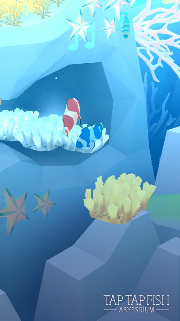 NovTeleco_CC's tweet photo. Mi Pez Payaso Azul:) 
#taptapfish
Download: https://t.co/sXOpJCMZgu https://t.co/Xyuxj43apL