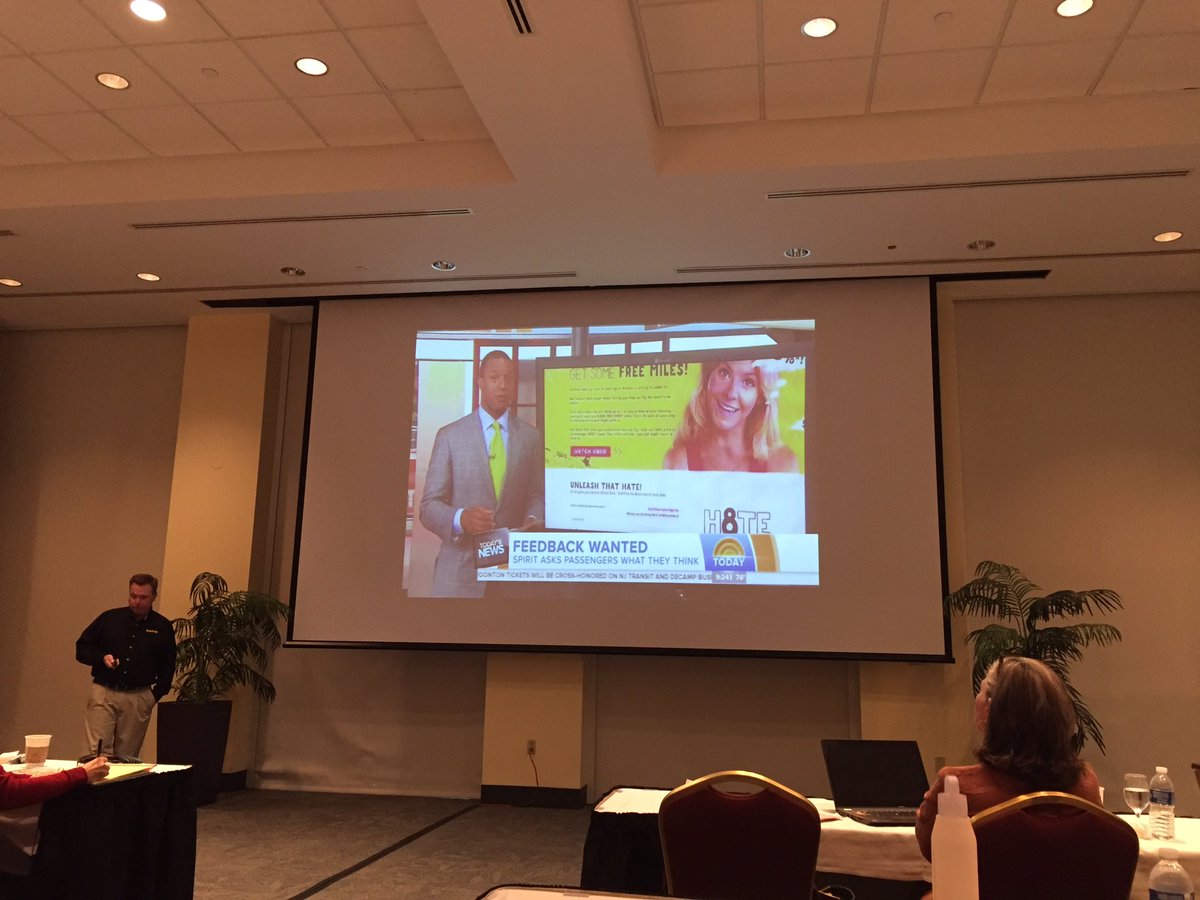 AmyBaj_PR's tweet photo. #Hugthehaters campaign @SpiritAirlines turned the tables on things. Saw amazing returns. #RaganMeasure https://t.co/CtmAaxTvFC