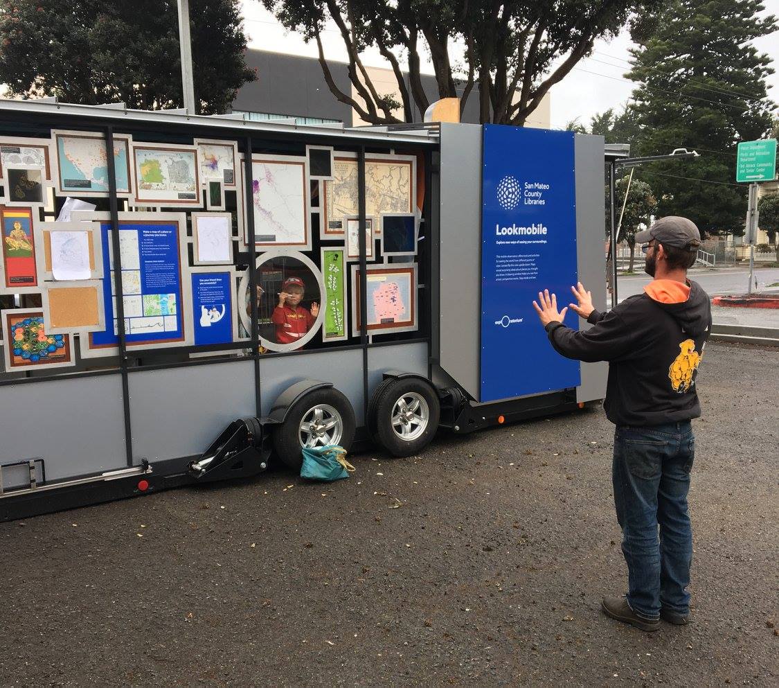 SMCLibraries's tweet photo. See your @sanmateoco surroundings from a new perspective with our #Lookmobile at the #MillbraeLibrary--Feb 6-12! https://t.co/ed7c0sJxI4 https://t.co/ppX9PcpGwE